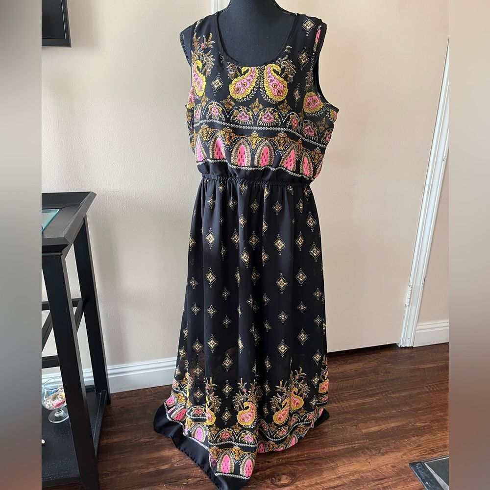 Speed Control New York Maxi Dress size 1X